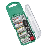 21PCS PORTABLE COLOR BIT PRECISION SCREWDRIVER SET   