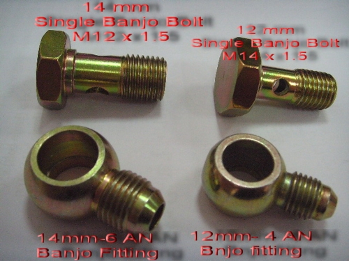 Banjo Fitting & Single Banjo Bolt Banjo Fitting & Single Banjo Bolt