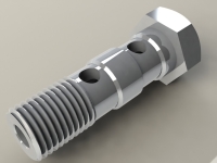 107 series Aluminum Double Banjo Bolt