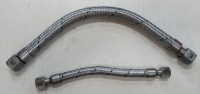 白鐵金屬軟管(兩端鉚合H牙白鐵接頭)