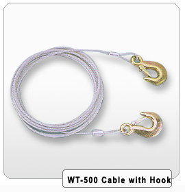 Cable with hook