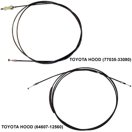 TOYOTA 擎蓋拉線or油箱蓋拉線or後箱蓋 (Auto Cable)