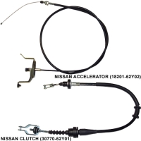 NISSAN 加油門線、離合器線 (Auto Cable)