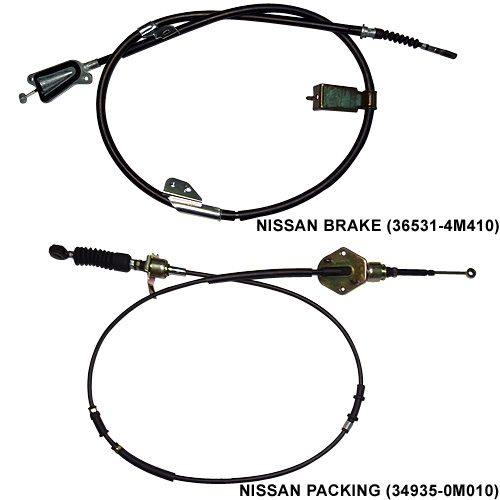 NISSAN剎車線、變速線 or強迫排擋線 (Auto Cable)