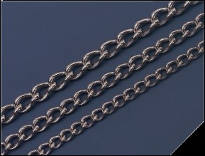Steel / Stainless steel twist link chain