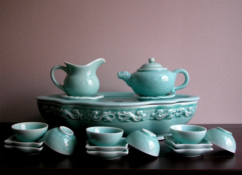 Celadon 17-piece Tea Making Set