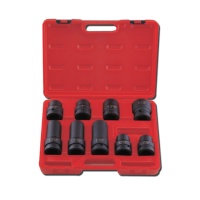 10-pc 1” Dr. Deep Impact Socket CR-MO (SAE approved) 10-pc 1” Dr. Deep Impact Socket CR-MO (SAE approved)