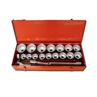 22-pc 1” Dr. Socket Set 45C 22-pc 1” Dr. Socket Set 45C