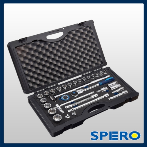 31PC 1/2” Dr. Socket Set – 6PT & Metric Size