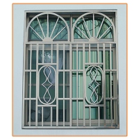 Stainless steel fencing grilles