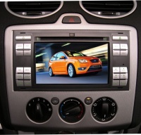 Focus专用6.5” 2-din TFT LCD 吸入式DVD萤幕主机
