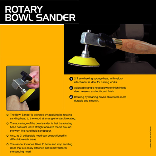 Rotary Bowl Sander