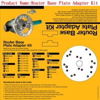 Router Base Plate Adapter Kit