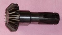 Forging, stamped, and extruded gear shafts