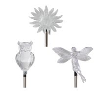 Clear Stake Solar Light