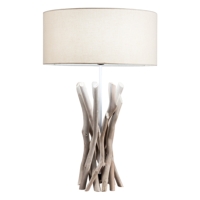 NATURAL DRIFTWOOD TABLE LAMPS