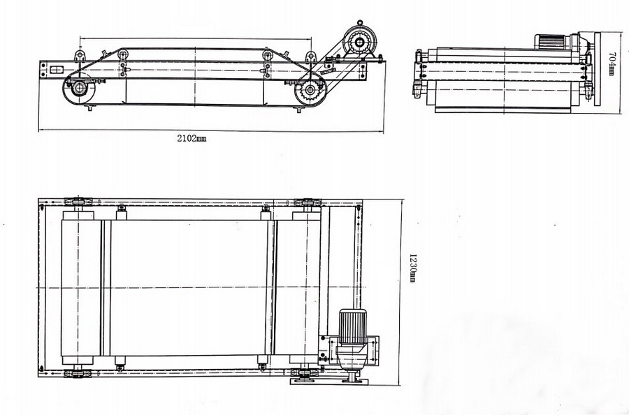 Cross-belt  Magnetic Separator