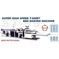 Super High Speed T-shirt Bag Making Machine