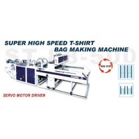 Super High Speed T-shirt Bag Making Machine