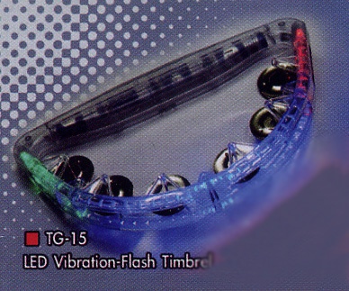 LED Vibration-Flash Timbrel