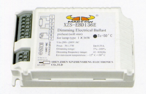 Dimming Ballast for CFL Lamps