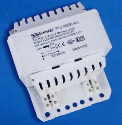 Ballasts for power recuction