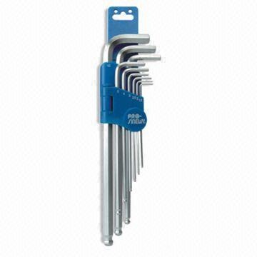 9-piece Ball Point Hex Key Set