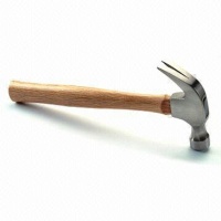 Fine Polished Claw Hammer with Hardwood Handle