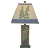 Art Glass Table Lamp with Night Light Art Glass Table Lamp with Night Light