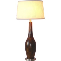 Wooden Mosaic Table Lamp