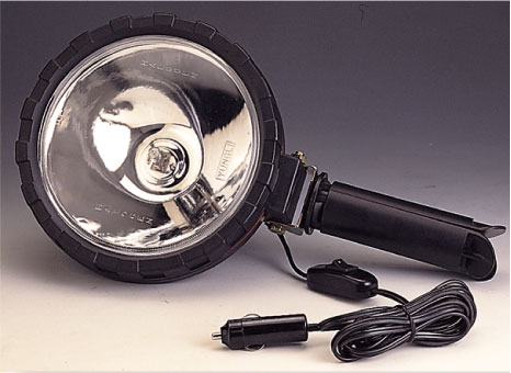 Indoor and outdoor hand-held  remote searchlight