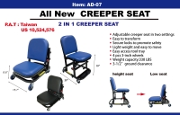 Heavy-Duty Tool Box Creeper Seat