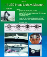LED Headlight w/Magnet