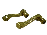 Brass hot-forged lever hand