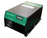 LCD Pure Sine Wave Power Inverter + Solar Charger + AC Charger