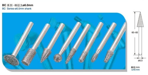 DIAMOND MOUNTED POINTS