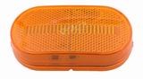 LED Oblong Clearance and Side Marker Light w/Reflex