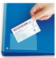 Self-adhesive business card pockets Self-adhesive business card pockets