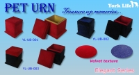 Pet Urn-Velvet surface