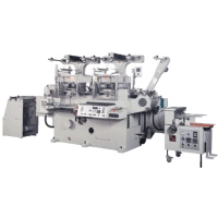 Multi-Functions Label Making Machine (Flat Bed Die-Cutter for Rotary Machine) Multi-Functions Label Making Machine (Flat Bed Die-Cutter for Rotary Machine)