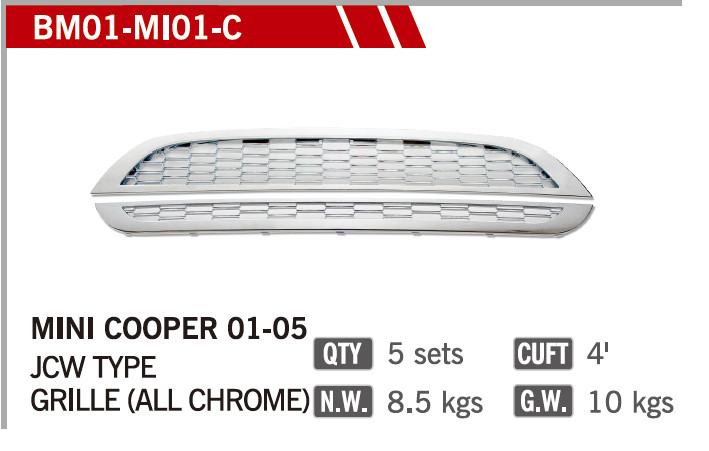 GRILLE  for mini cooper