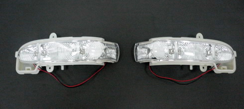 LED MIRROR COVER FOR BZ W203, (CRYSTAL) LED MIRROR COVER FOR BZ W203, (CRYSTAL)