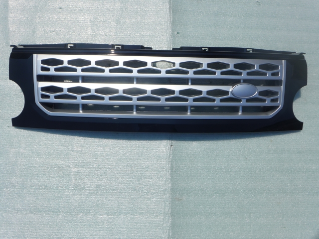 GRILLE GLOSS BLACK+SILVER MESH, Discovery 4 Look GRILLE GLOSS BLACK+SILVER MESH, Discovery 4 Look