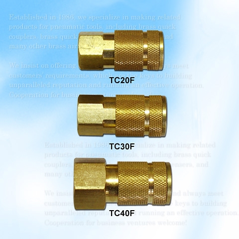 Truflate Style Coupler, Female