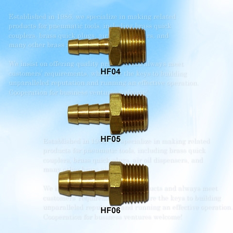 Hose-end Fitting, 3/8 Male