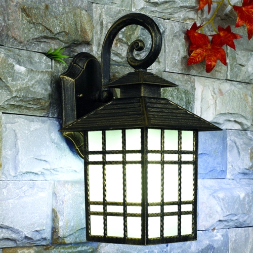 Aluminium with glass diffuser wall lamp Aluminium with glass diffuser wall lamp