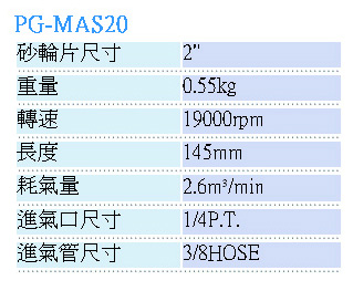 气动砂轮机