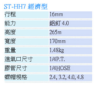 气动拉钉枪