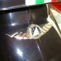 Chrome-plated Decorative Wings for Vespa Piaggio Logos