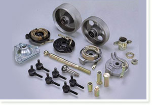 Shafts and brake systems for ATVs